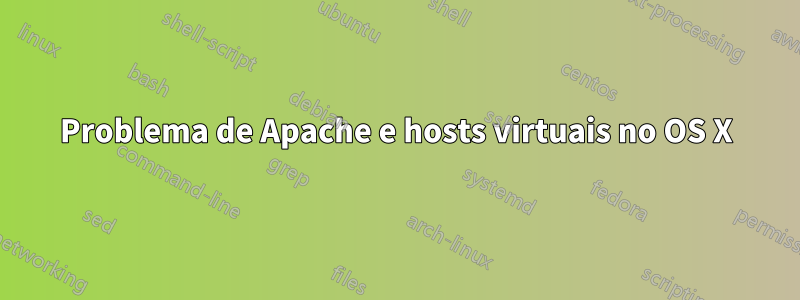 Problema de Apache e hosts virtuais no OS X