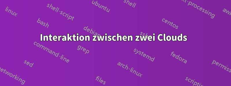 Interaktion zwischen zwei Clouds 