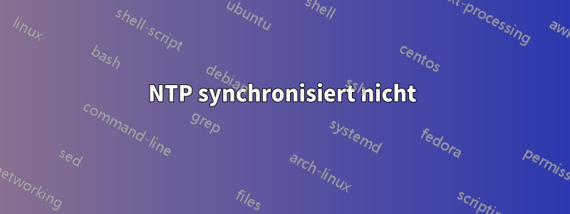 NTP synchronisiert nicht