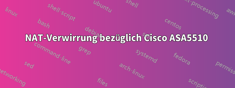 NAT-Verwirrung bezüglich Cisco ASA5510