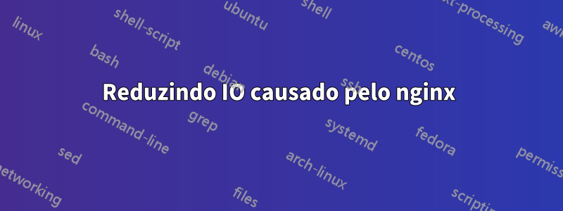 Reduzindo IO causado pelo nginx