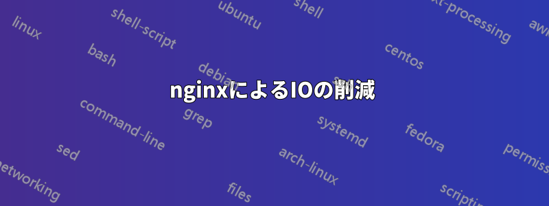 nginxによるIOの削減