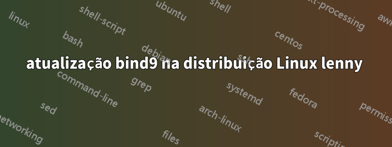 atualização bind9 na distribuição Linux lenny