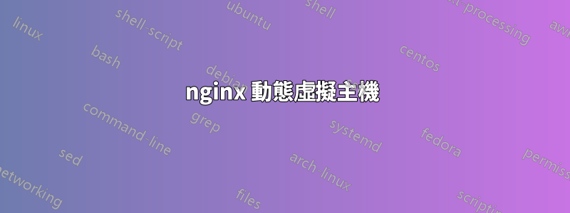 nginx 動態虛擬主機