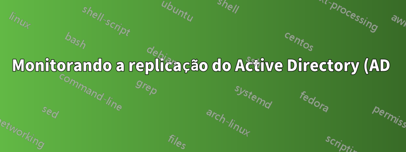 Monitorando a replicação do Active Directory (AD) no Windows Server 2008 R2