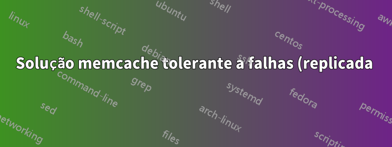 Solução memcache tolerante a falhas (replicada) hospedada na nuvem Amazon EC2?