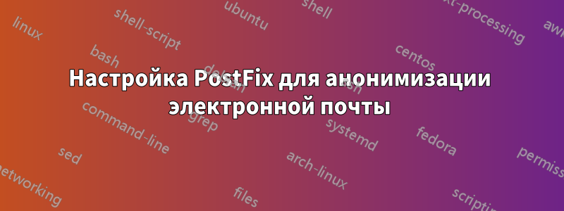 Настройка PostFix для анонимизации электронной почты