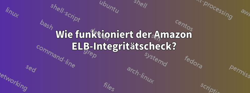 Wie funktioniert der Amazon ELB-Integritätscheck?