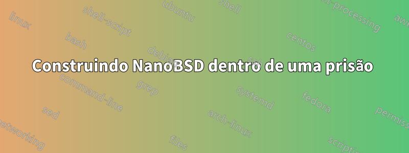 Construindo NanoBSD dentro de uma prisão