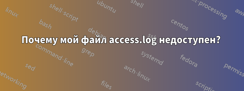 Почему мой файл access.log недоступен?