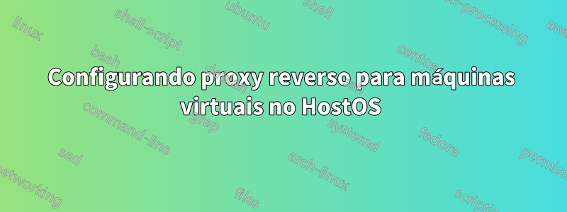 Configurando proxy reverso para máquinas virtuais no HostOS