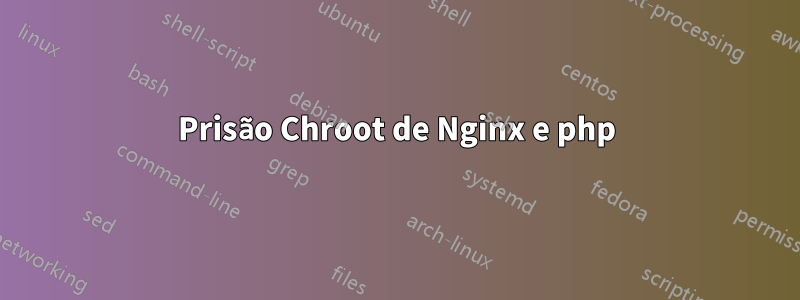 Prisão Chroot de Nginx e php