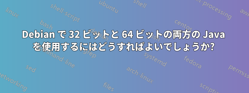 Debian で 32 ビットと 64 ビットの両方の Java を使用するにはどうすればよいでしょうか?