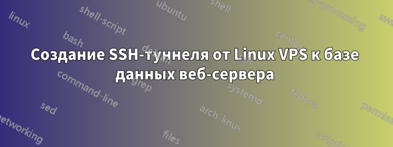 Создание SSH-туннеля от Linux VPS к базе данных веб-сервера