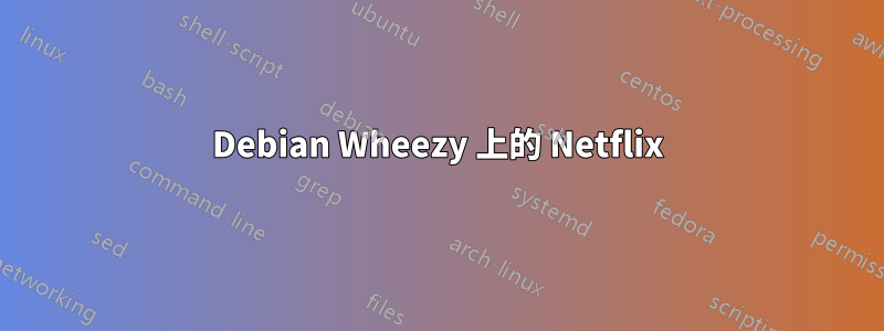 Debian Wheezy 上的 Netflix