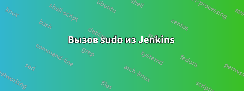 Вызов sudo из Jenkins