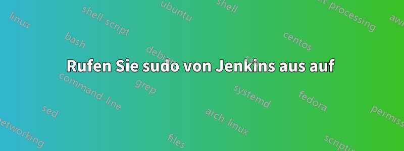 Rufen Sie sudo von Jenkins aus auf