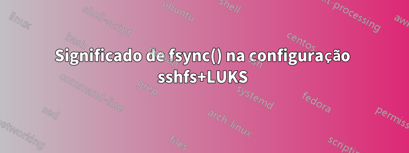 Significado de fsync() na configuração sshfs+LUKS