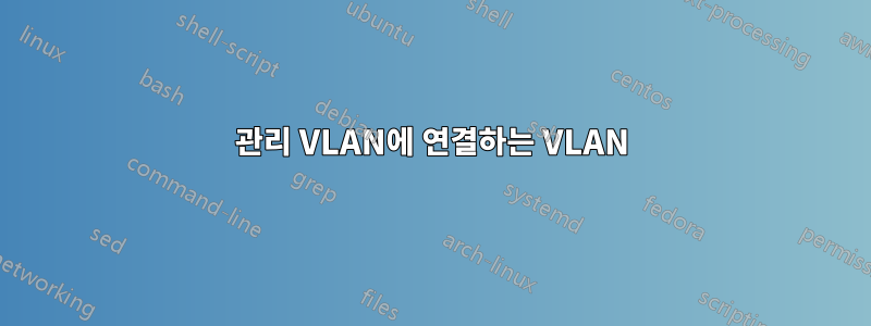 관리 VLAN에 연결하는 VLAN