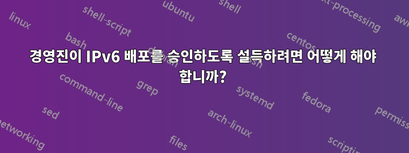 경영진이 IPv6 배포를 승인하도록 설득하려면 어떻게 해야 합니까?