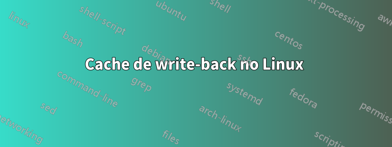 Cache de write-back no Linux