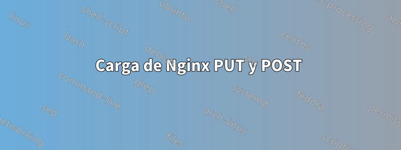 Carga de Nginx PUT y POST