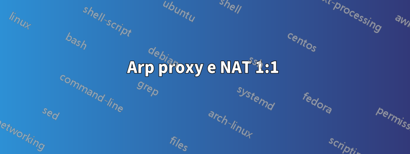 Arp proxy e NAT 1:1