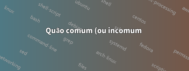 Quão comum (ou incomum) é usar endereço de e-mail completo para login por e-mail?