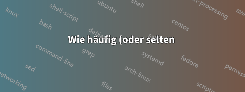 Wie häufig (oder selten) ist die Verwendung der vollständigen E-Mail-Adresse für die E-Mail-Anmeldung?
