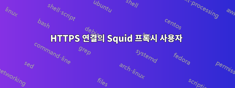 HTTPS 연결의 Squid 프록시 사용자