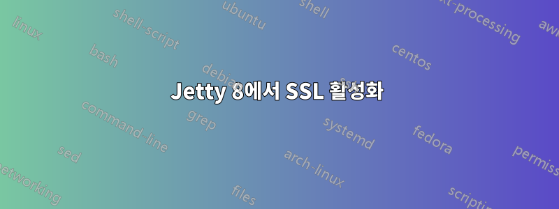 Jetty 8에서 SSL 활성화