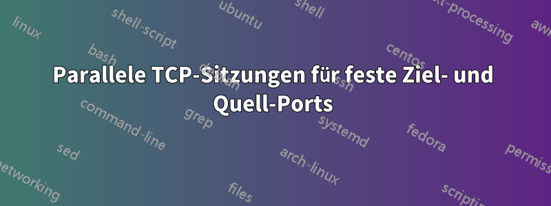 Parallele TCP-Sitzungen für feste Ziel- und Quell-Ports