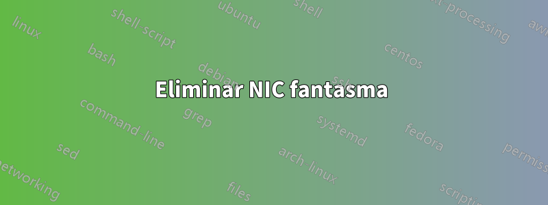 Eliminar NIC fantasma