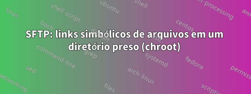 SFTP: links simbólicos de arquivos em um diretório preso (chroot)
