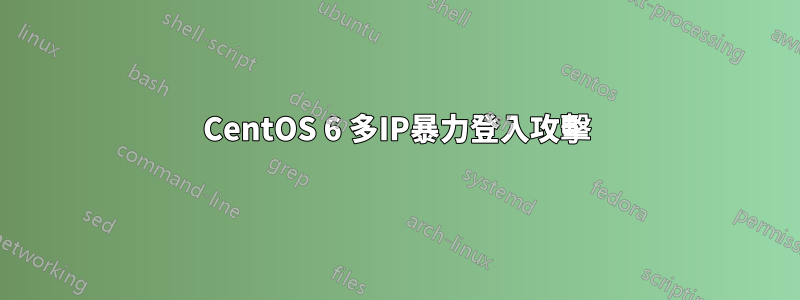 CentOS 6 多IP暴力登入攻擊