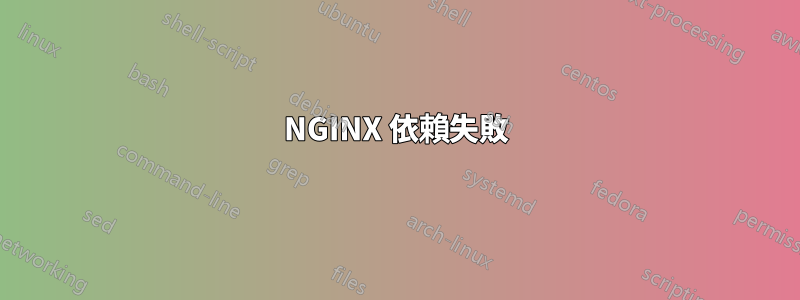 NGINX 依賴失敗