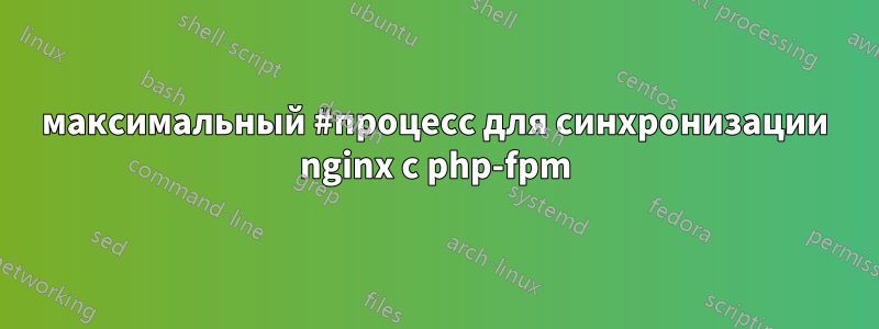 максимальный #процесс для синхронизации nginx с php-fpm