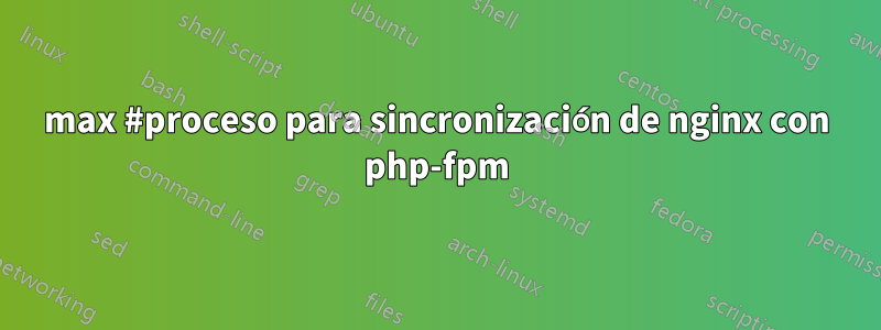 max #proceso para sincronización de nginx con php-fpm