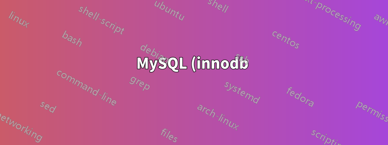 MySQL (innodb) 總是在大型 ORDER BY 語句上崩潰
