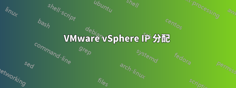 VMware vSphere IP 分配