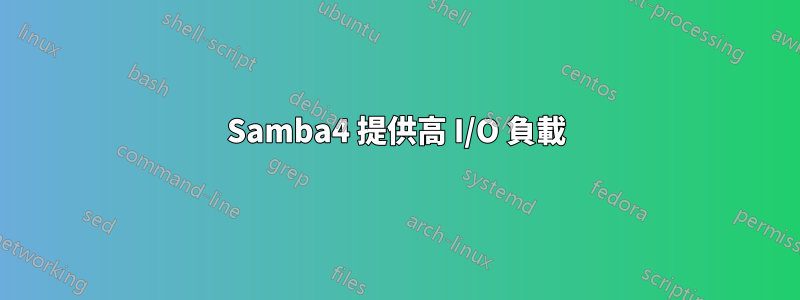 Samba4 提供高 I/O 負載