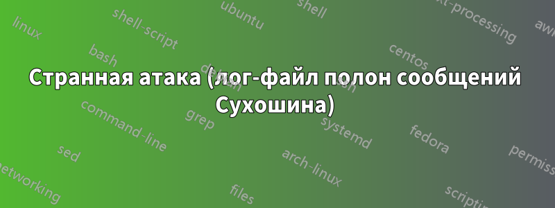 Странная атака (лог-файл полон сообщений Сухошина)