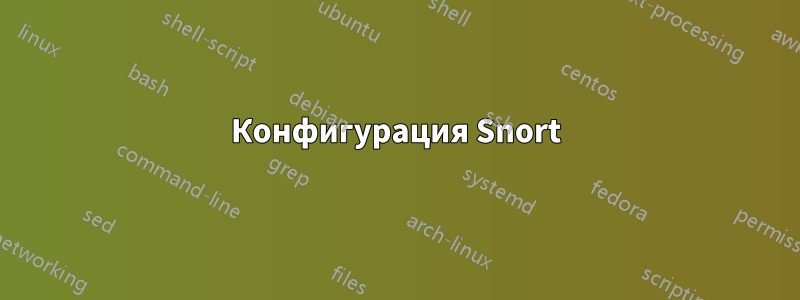 Конфигурация Snort