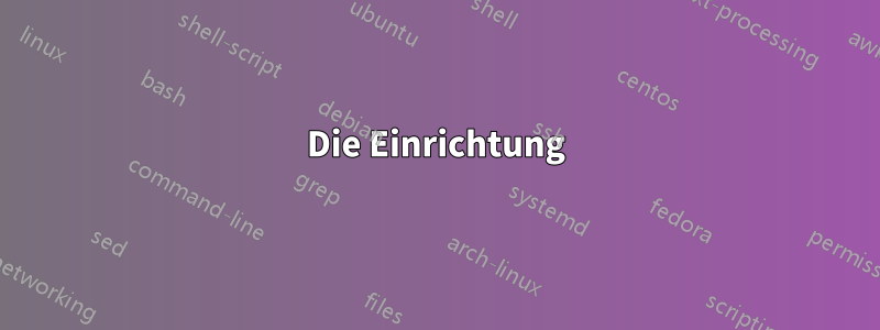 Die Einrichtung