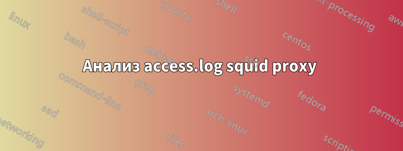 Анализ access.log squid proxy