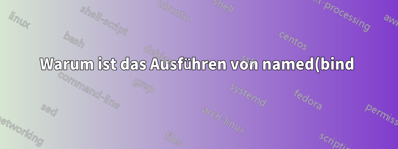 Warum ist das Ausführen von named(bind) in chroot so wichtig für die Sicherheit? Oder vielleicht auch nicht?