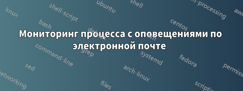 Мониторинг процесса с оповещениями по электронной почте 