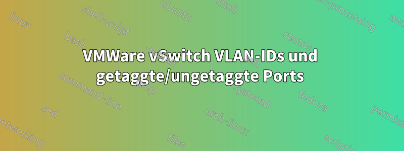 VMWare vSwitch VLAN-IDs und getaggte/ungetaggte Ports