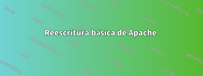 Reescritura básica de Apache