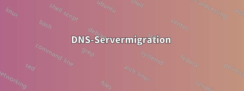 DNS-Servermigration